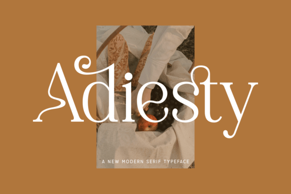Adiesty Font: Elegant Serif for Creative Projects