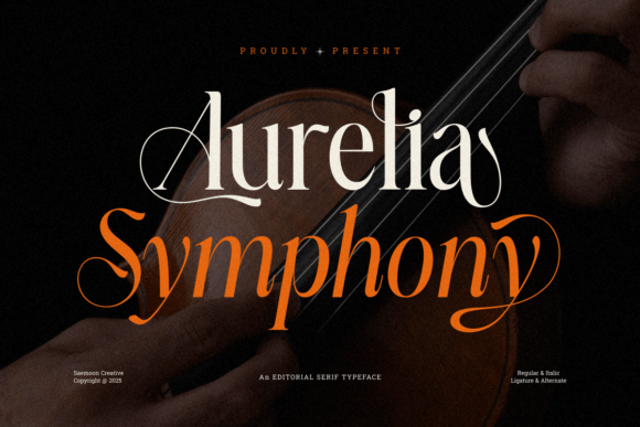 Aurelia Symphony: A Serif Font That Transforms Your Brand