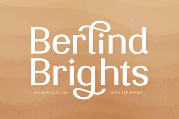 Berlind Brights: A Modern Sans Serif Font for Digital Design