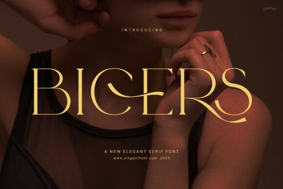 Bicers: A Serif Font for Clean Design