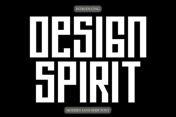 Design Spirit: A Feminine Sans Serif for Handmade Products