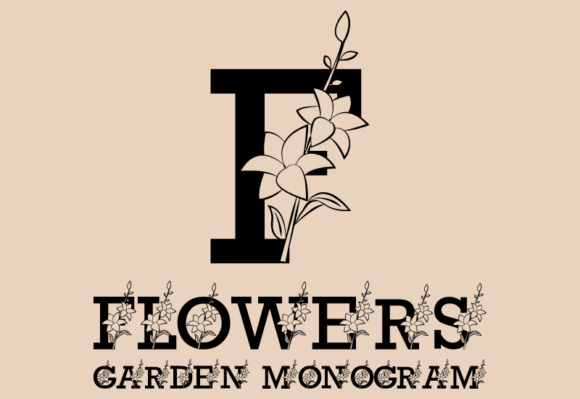 Flowers Garden Monogram: A Designer’s Take on This Decorative Font