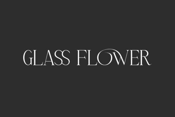 Glass Flower: A Serif Display Font Built for Scroll-Stopping Campaigns