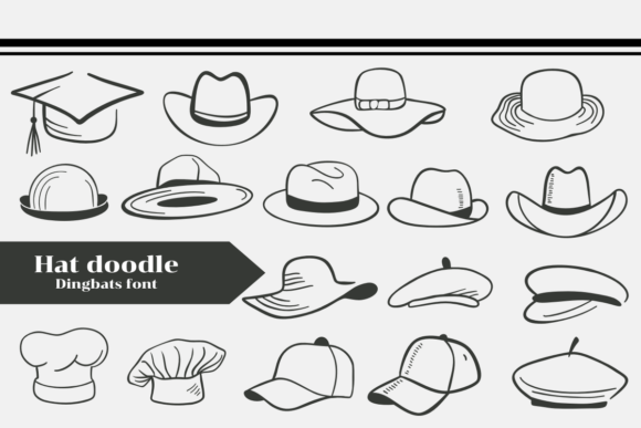 Hat Doodle: A Sketch-Style Font That Sharpens Your Campaign Visuals