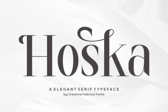 Hoska: A Serif Typeface Built for Elegant Web Design