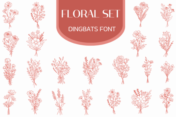 How Floral Set Font Transforms Small Business Branding with Botanical Elegance