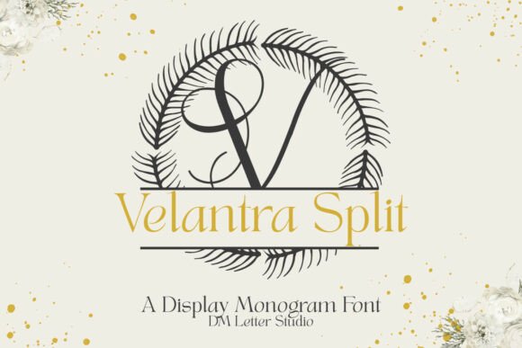 How Velantra Split Monogram Font Elevates a Digital Brand Identity