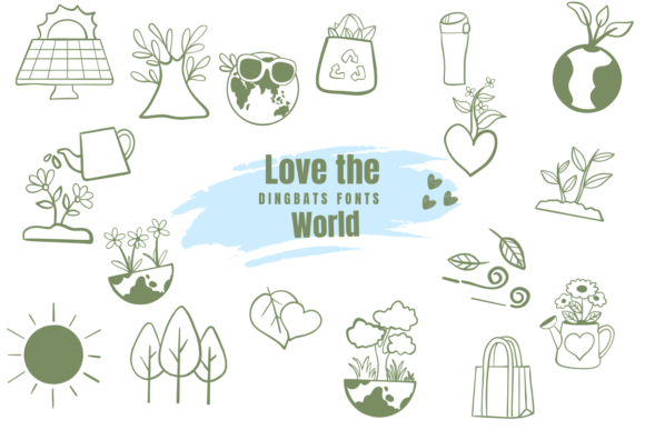 Love the World Font: A Marketer’s Go-To Display Typeface for Natural Campaigns