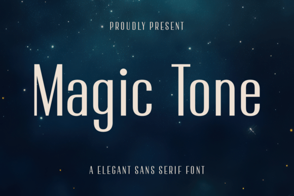 Magic Tone: A Modern Sans Serif Font for Handmade Creators