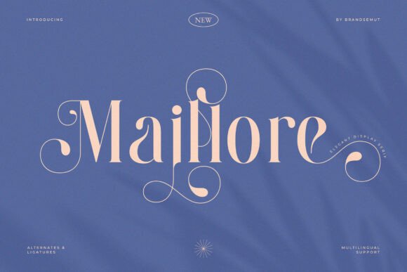 Maillore Serif Font: Elegance for Handmade Products