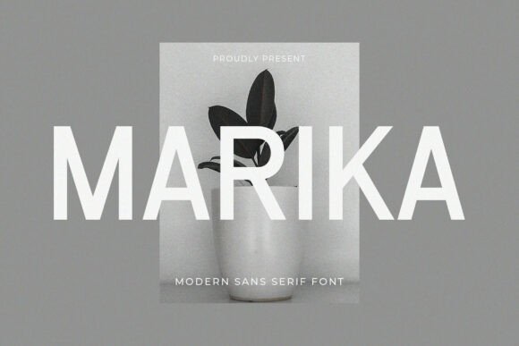 Marika: A Modern Typeface for Elegant Design