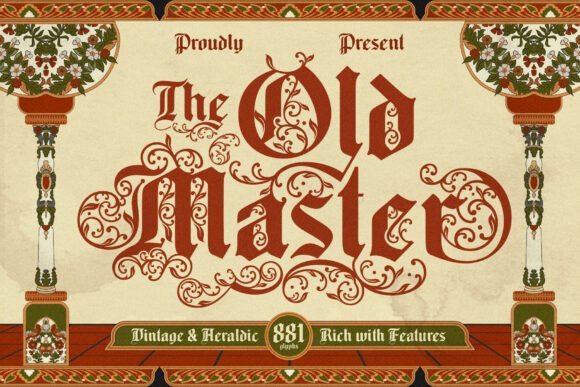 Old Master Typeface: A Blackletter Gem for Modern Web Design