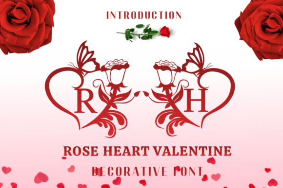 Rose Heart Valentine: A Decorative Font for Romantic Web Design