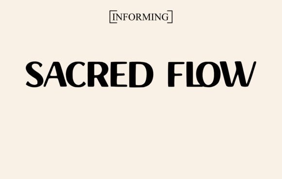 Sacred Flow: A Sans Serif Font Built for Editorial Design