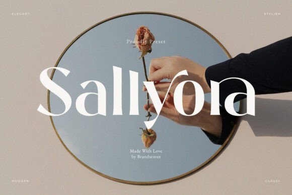 Sallyora: A Serif Font for Thoughtful Handmade Design