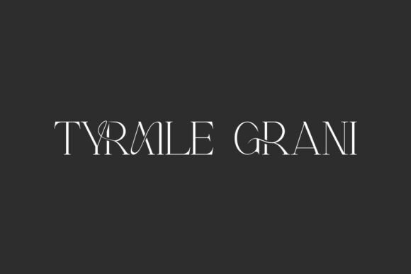 Tyraile Grani: A Refined Display Serif for Modern Web Design