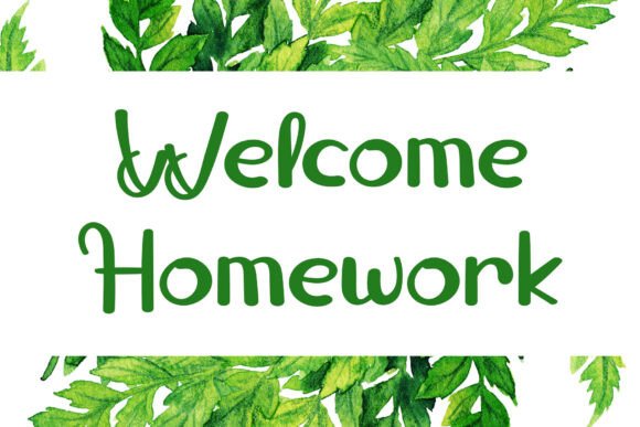 Welcome Homework: A Slab Serif Font Built for Digital Branding